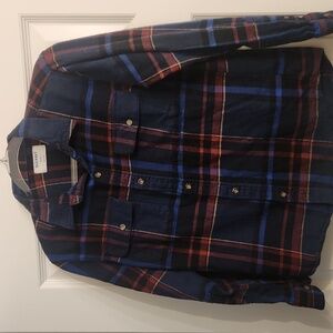 Old Navy plaid flannel shirt size XL